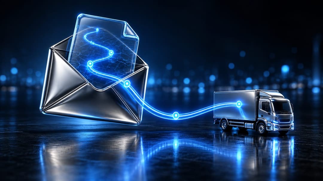 Transportorders automatisch inlezen zonder EDI, van mailbox naar TMS